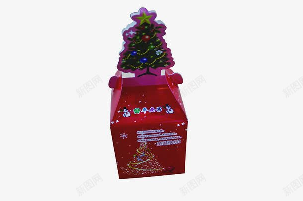 圣诞礼物盒png免抠素材_88icon https://88icon.com 圣诞树 礼物盒 红色 绿色