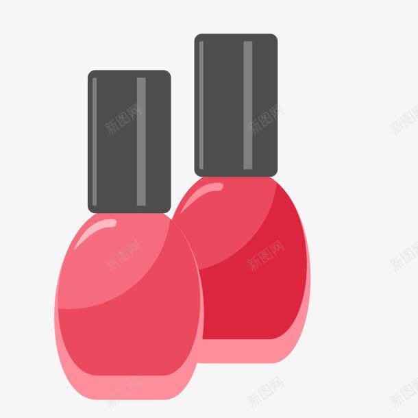 粉色指甲油png免抠素材_88icon https://88icon.com png图形 png装饰 化妆品 指甲油 粉色 装饰