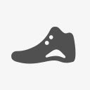 运动鞋运动鞋标志图标图标