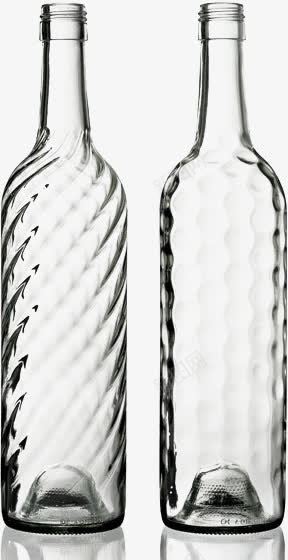 两个玻璃瓶png免抠素材_88icon https://88icon.com 网页装饰品瓶子