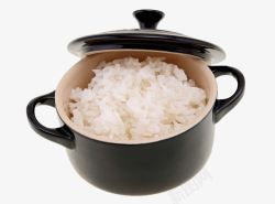 蒸一碗大米饭素材