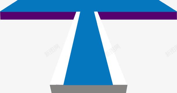 扁平风格创意合成效果蓝色紫色png免抠素材_88icon https://88icon.com 创意 合成 扁平 效果 紫色 蓝色 风格