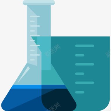 化学课堂瓶图标图标