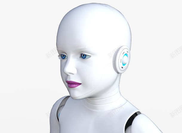 女机器人png免抠素材_88icon https://88icon.com 女孩 女机器人 高科技