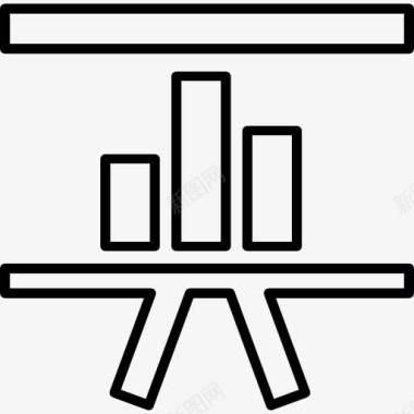 营销图表图形演示大纲图标图标