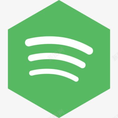 免费app六角媒体社会SpotifyMi图标图标