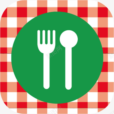 手机威锋社交logo应用手机十全菜谱美食佳饮app图标图标