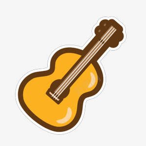 吉他png免抠素材_88icon https://88icon.com 乐器 卡哇伊 卡通 可爱 吉他 音乐