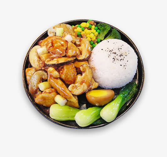 米饭和众多菜食png免抠素材_88icon https://88icon.com 众多 实物 米饭 菜食
