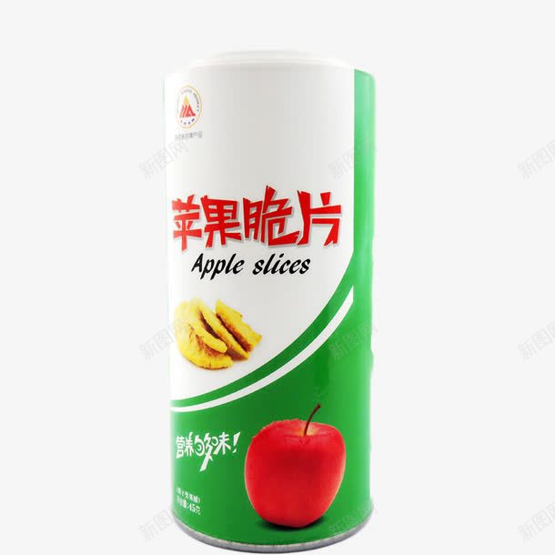 陕西特产兴果苹果脆片png免抠素材_88icon https://88icon.com 产品实物 罐装 营养 香脆