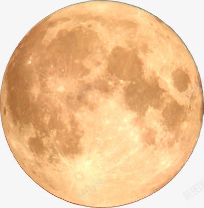 巨大的土黄色月球png免抠素材_88icon https://88icon.com 土黄色 巨大 月球
