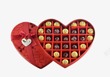 巧克力爱情礼盒png免抠素材_88icon https://88icon.com 产品实物 巧克力 情侣 礼盒 红色