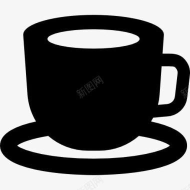 茶咖啡杯图标图标