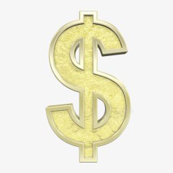 创意美金美金符号高清图片