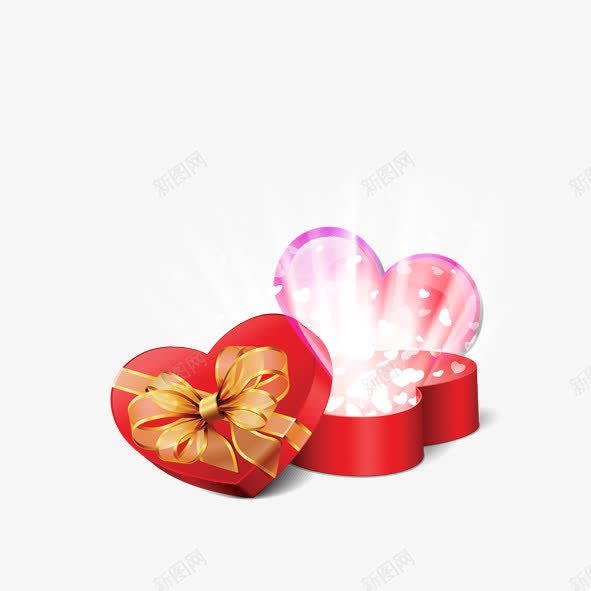 发光的礼盒png免抠素材_88icon https://88icon.com 发光 淘宝 礼盒 红色 装饰