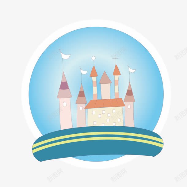 卡通的建筑城堡png免抠素材_88icon https://88icon.com 卡通 卡通城堡 卡通建筑 城堡 建筑 建筑卡通