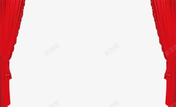喜庆红色帘子png免抠素材_88icon https://88icon.com 喜庆 帘子 帘幕 红色