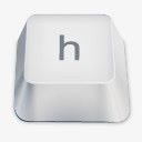H键盘按键图标图标