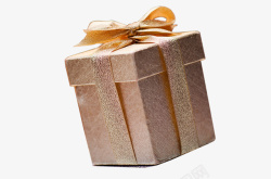 314白色情人节金色丝带礼物盒素材