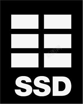 SSD固态硬盘固态硬盘Dataicons图标图标