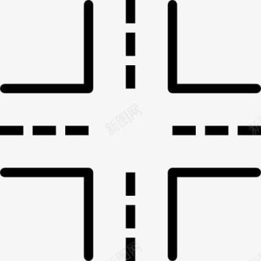 路交叉图标图标