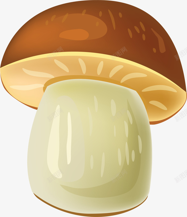咖啡色卡通蘑菇png免抠素材_88icon https://88icon.com 卡通香菇 咖啡色蘑菇 清新菇类 清新蘑菇 简约香菇 装饰图案