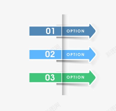 PPT研究报告箭头边框图标图标