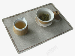 两杯茶茶席素材