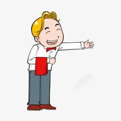 卡通厨师素材