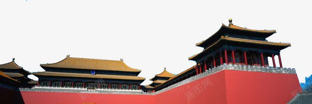 中国北京故宫风景png免抠素材_88icon https://88icon.com 名胜古迹 旅游风景 著名建筑