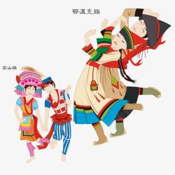 高山族少数民族舞蹈高清图片