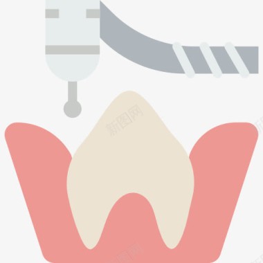 牙齿病毒摩尔图标图标