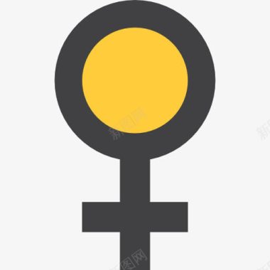 女性符号femenine图标图标