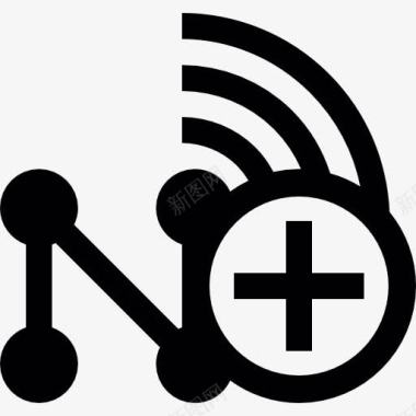 WiFi添加无线网络图标图标