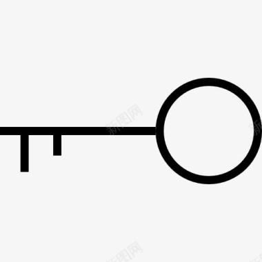 城市钥匙素材关键图标图标