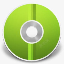 绿色cd光盘素材