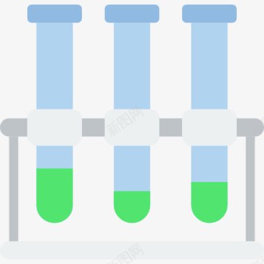 互联网教育试管图标图标