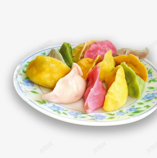彩色饺子png免抠素材_88icon https://88icon.com 五谷杂粮 彩色饺子 水饺 饺子