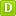 火鸡字母绿色的大写字母Dicon图标图标