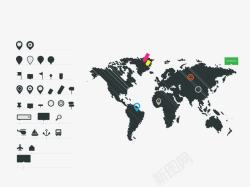 世界地图素材