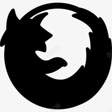 标准字接口Mozilla的标志图标图标