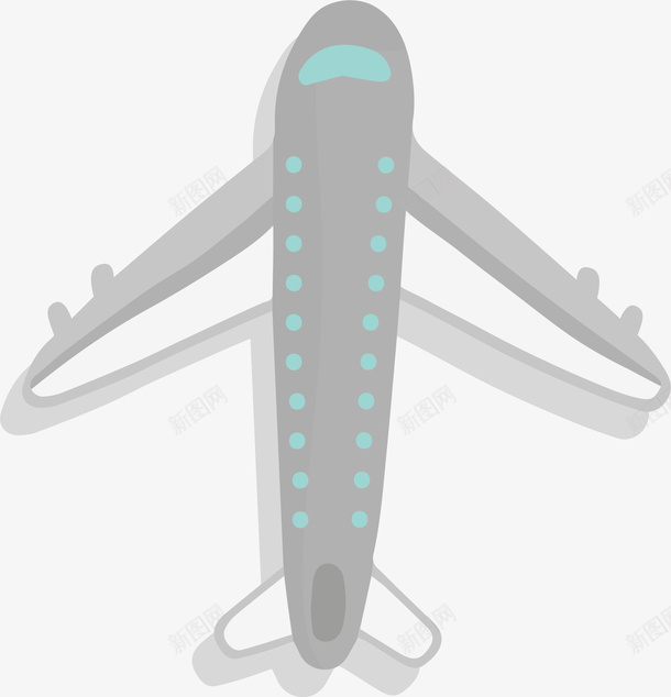 卡通飞机矢量图ai免抠素材_88icon https://88icon.com 卡通飞机 矢量图案飞机 飞机 飞机模型 矢量图