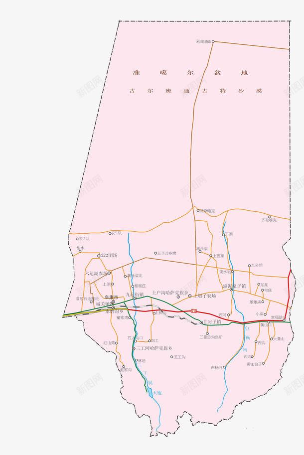 新疆阜康市地图png免抠素材_88icon https://88icon.com 中国新疆 地图 新疆 新疆地图 新疆省地图 阜康市地图