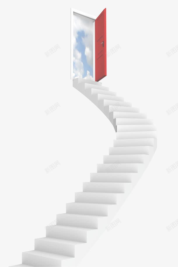 晋升阶梯png免抠素材_88icon https://88icon.com 晋升 晋升阶梯 箭头 门 阶梯