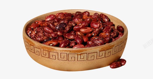 丰收的红腰豆png免抠素材_88icon https://88icon.com 丰收粮食 红腰豆