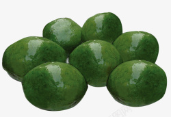 绿色清明节青团食品素材