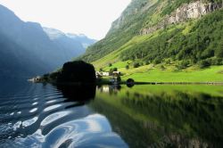 挪威风景北欧挪威峡湾风景图高清图片