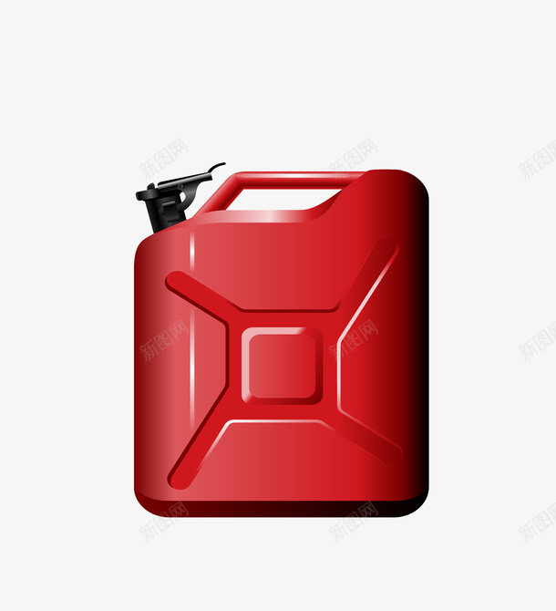 红色的油桶png免抠素材_88icon https://88icon.com 卡通手绘 油桶 油桶设计 红色 红色桶 装饰图