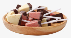 儿童零食散装多伴果巧克力棒棒糖素材