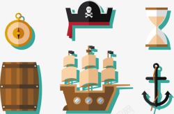 恶搞的海盗桶海盗装备高清图片